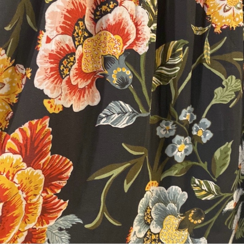 Floral Bell Sleeve Dress - Picture 3 of 4